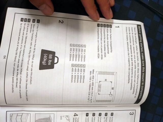 Soporte TV PERLESMITH Giratorio 26-60