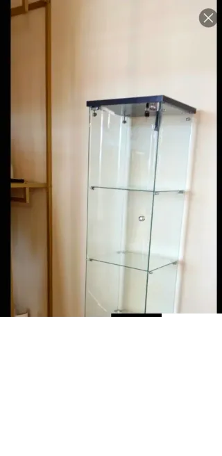 2 Vitrinas en Madrid joyería con llave y luces