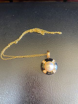 Collana con pendente bigiotteria americana firmata