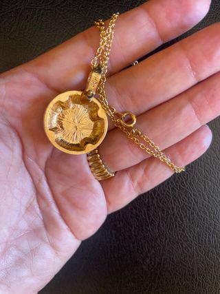 Collana con pendente bigiotteria americana firmata