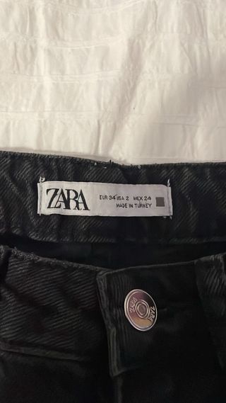 Pantalón ancho Zara negro talla M