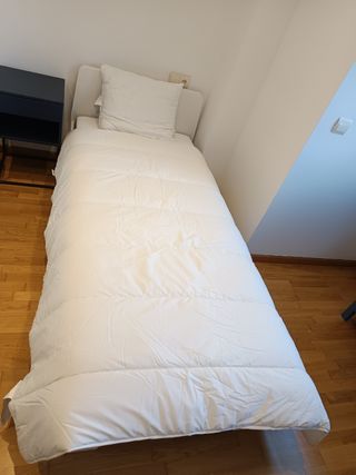 Juego edredón, almohada y ropa de cama individual 
