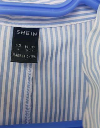 Camisa de mujer a rayas