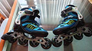 Patines en línea Oxelo Azul y Negro