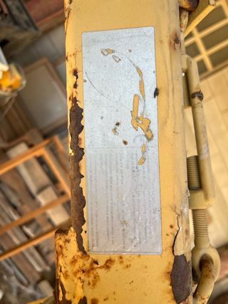 Pinza grúa 2500 kg homologada