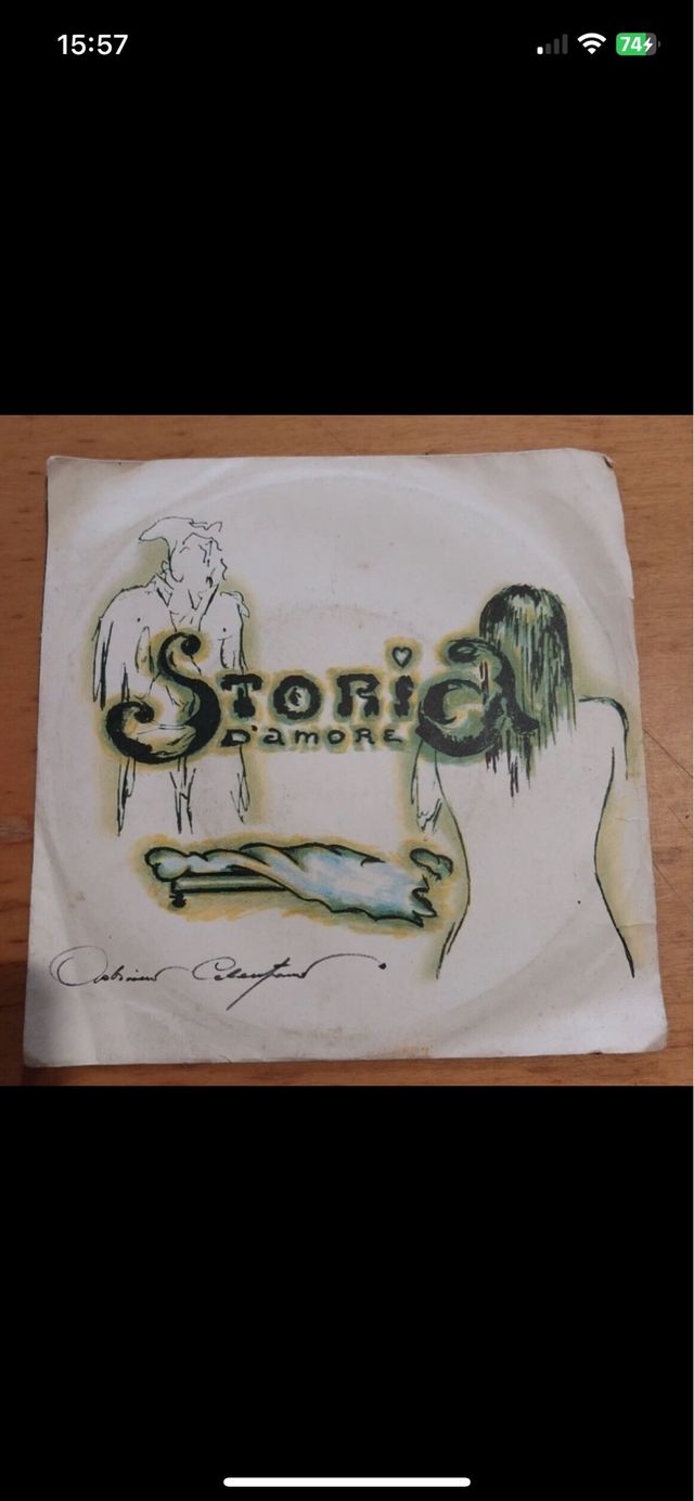 Vinile Adriano Celentano Storia d'amore