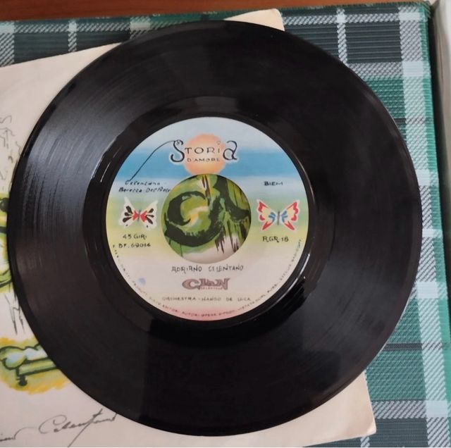 Vinile Adriano Celentano Storia d'amore
