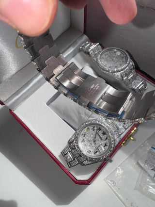 Reloj Cartier Santos Diamantes
