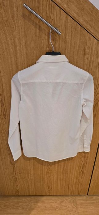 Camisa blanca manga larga nueva