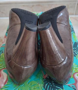 Zapatos de tacón Geox Marrones Talla 40