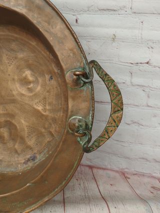 Brasero antiguo de cobre