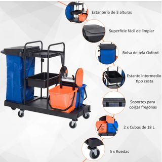Carro de Limpieza Profesional