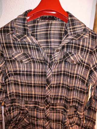 Camisa cuadros Talla XXL (equivale a L)