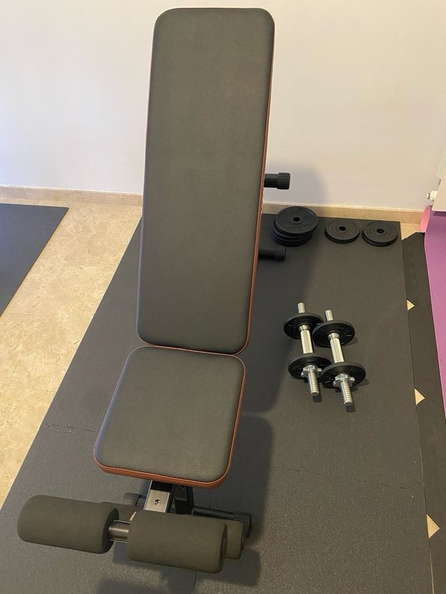 Banco de gimnasio ajustable