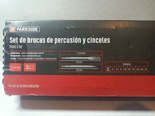 Set 11 Brocas y Cinceles PARKSIDE 