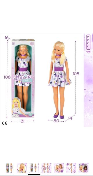 Muñeca María ColorBaby 105 cm