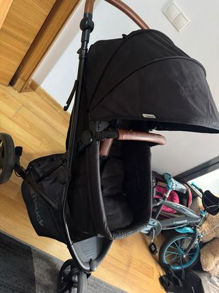 Carrito de bebé Hauck negro