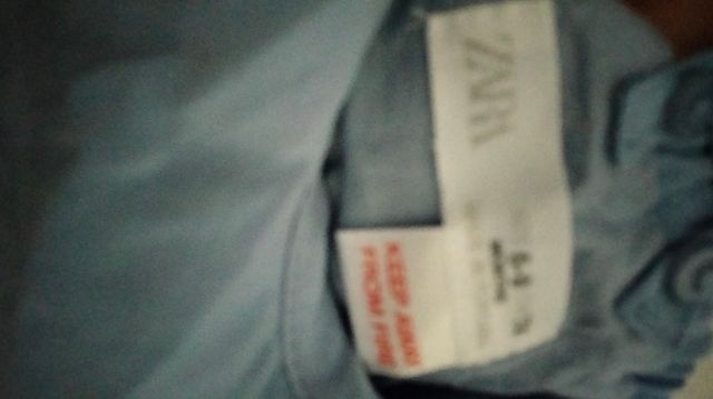 Salopette Zara turchese 6-9 mesi