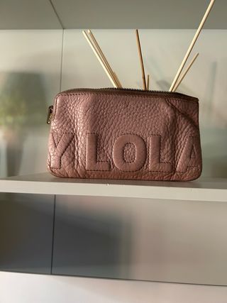 Bimba y Lola Cartera Piel Rosa