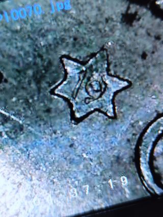 Moneda 5 Pesetas Franco 1949, estrella 19-49
