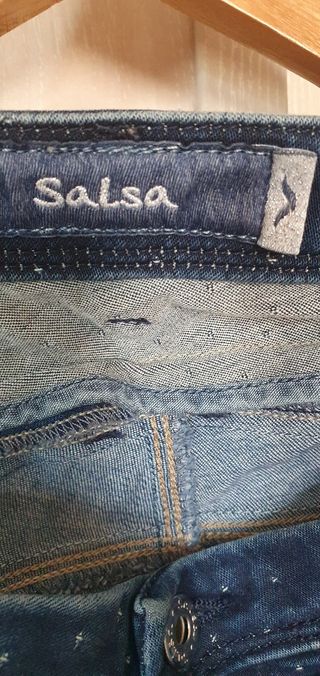 Pantalón vaquero Salsa azul