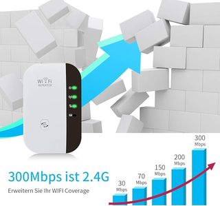 Ripetitore WiFi 300 Mbit/s e 2,4 GHz