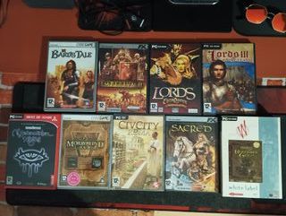 Lote 7 Juegos PC Rol Estrategia + 2 Regalo