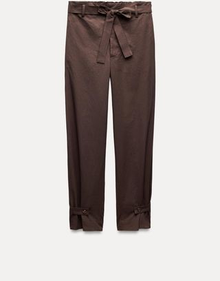 Pantalones Zara marrones