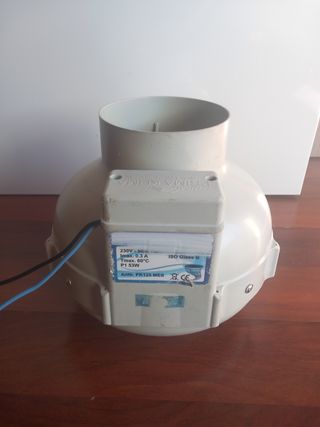 Extractor de aire PK125 MES 125mm