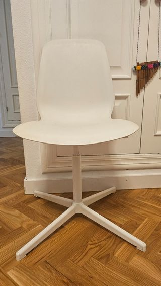 Silla de escritorio blanca Ikea