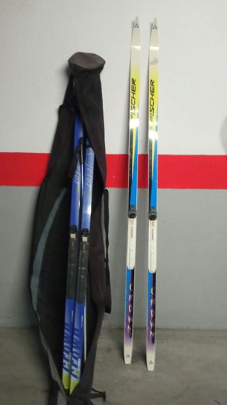 Esquís de fondo Salomón y Royal Crown