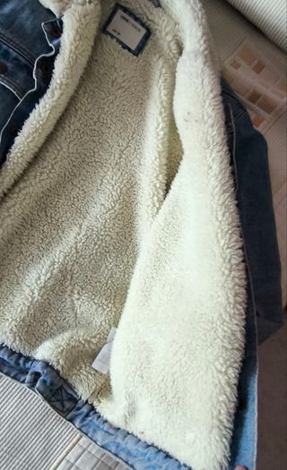 Cazadora vaquera con borreguito