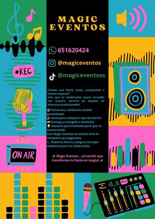 Alquiler de altavoces