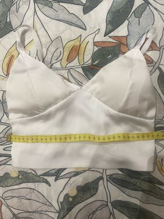 Top blanco tirantes