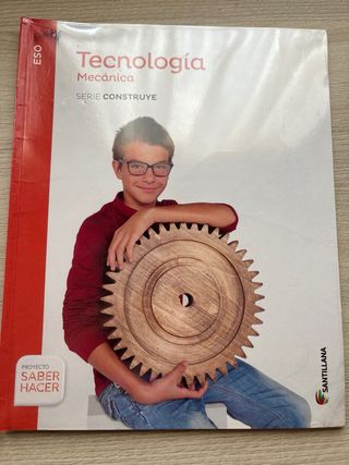 Set 3 libros TECNOLOGÍA 3 ESO Santillana