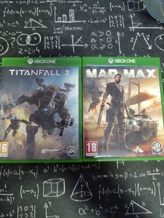 Juego Xbox One Titanfall 2 y Mad Max