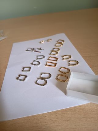 Orecchini corti e lunghi