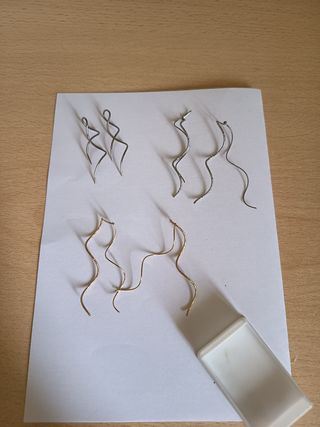 Orecchini corti e lunghi