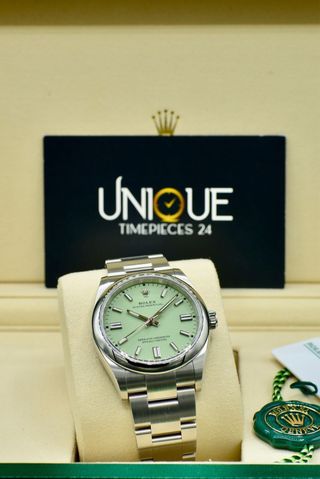 Rolex Oyster Perpetual 36mm Pistacho