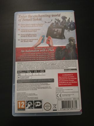 Syberia 3 Nintendo Switch