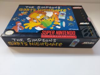 The Simpsons Bart's Nightmare SNES (v. USA)