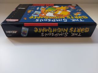 The Simpsons Bart's Nightmare SNES (v. USA)