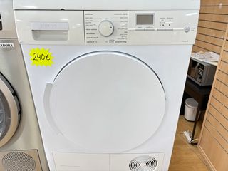 GARANTÍA, SECADORA SIEMENS 8 KILOS CONDESACION 