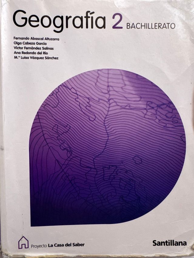 GEOGRAFIA 2 BACHILLERATO LA CASA DEL SABER (Spa...