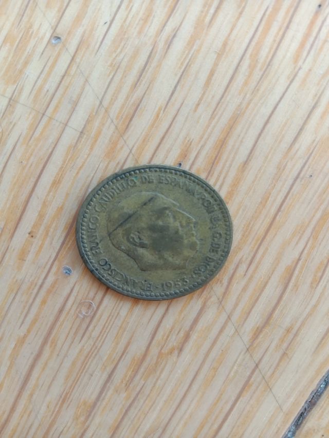 1 Peseta Franco 1953 monete