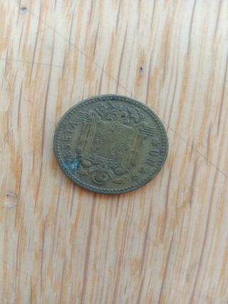 Moneda 1 Peseta Franco 1953