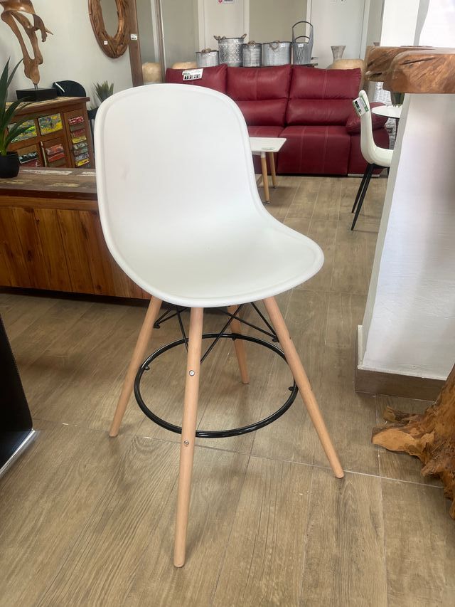 Sgabelli moderni in bianco e nero