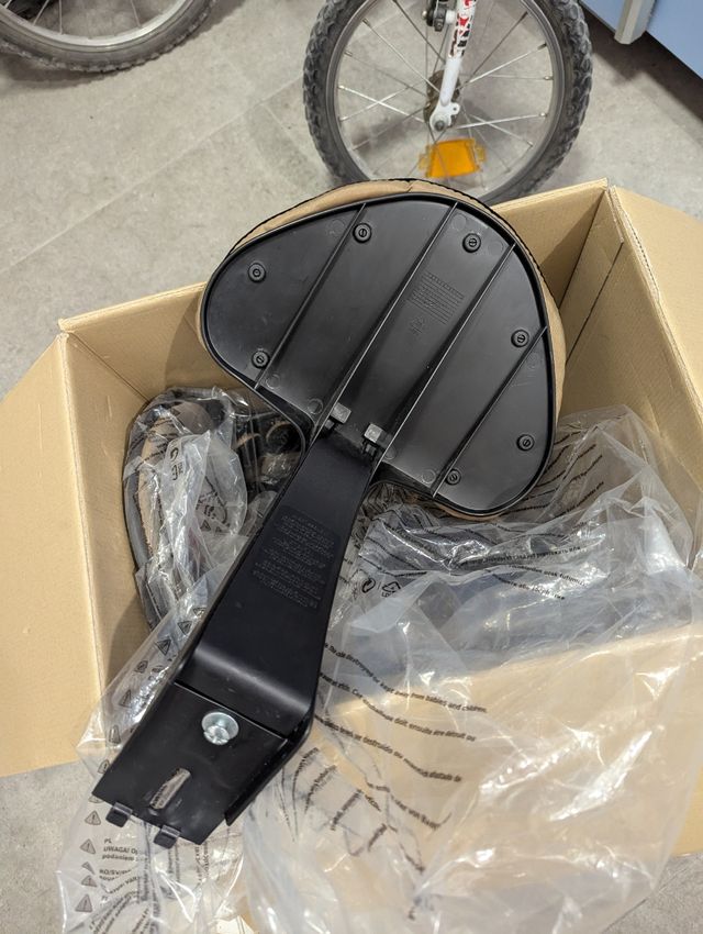 Silla bici de niño o niña