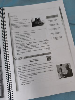 Libro inglés de grado superior 