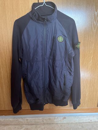 Chaqueta Stone Island Azul Vintage Cremallera